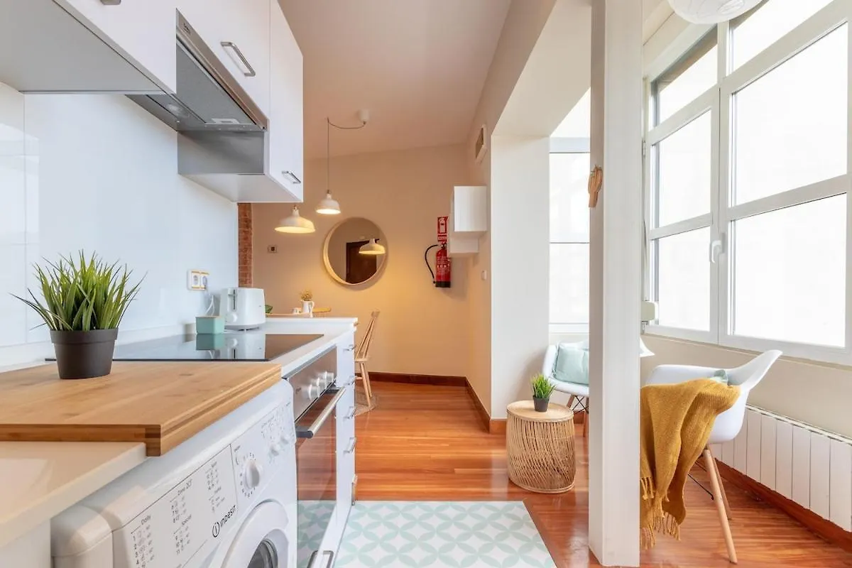 Apartament Acogedor Y Con Vistas - Casco Viejo & Parking Bilbao 0*,