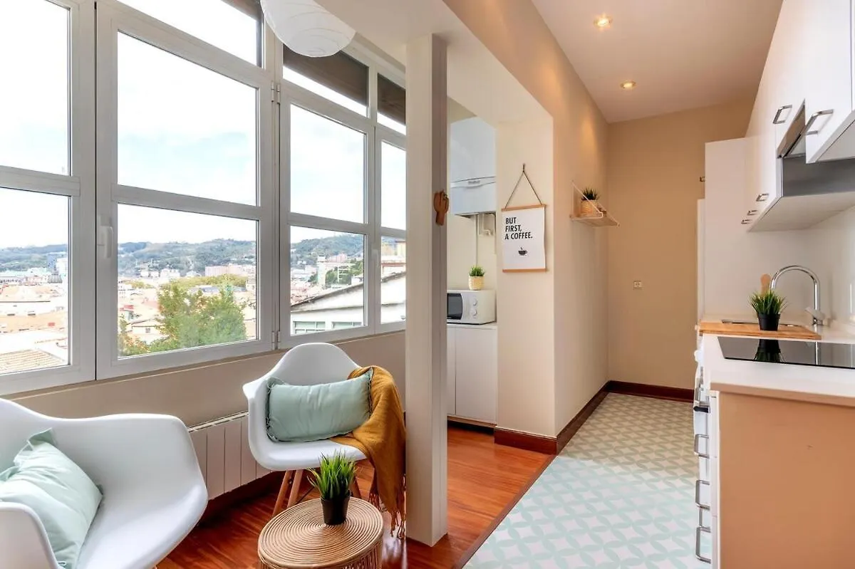 Apartament Acogedor Y Con Vistas - Casco Viejo & Parking Bilbao 0*,  Hiszpania